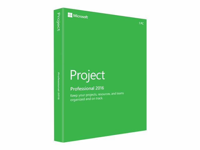 Microsoft Project Professional 2016 Licencia 1 Pc